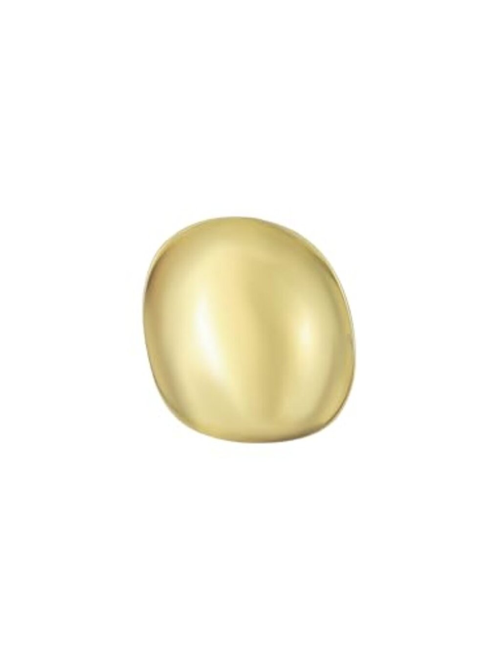 Chunky Teardrop Brooch for Women Vintage Geometric Metal Brooch Fashionable